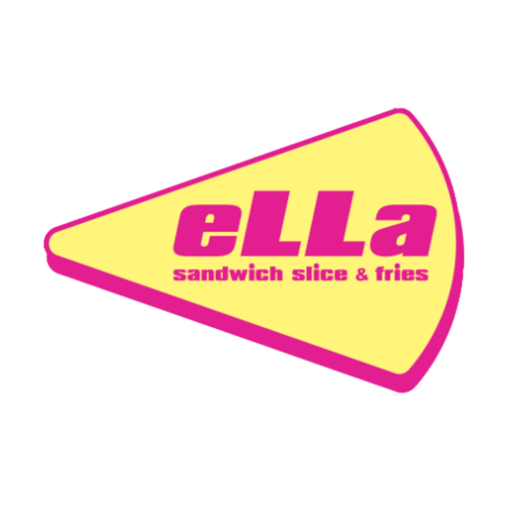 Ella - Sandwich, Slice & Fries logo.