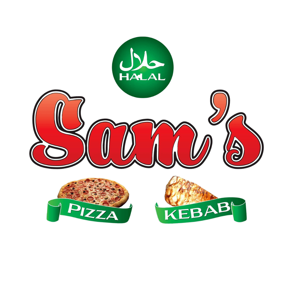Sam's Pizza and Kebab logo.