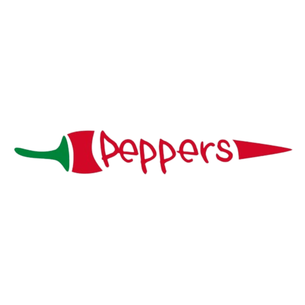 Peppers Restaurant logo.