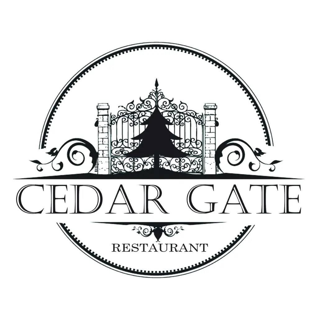 Cedar Gate  logo.
