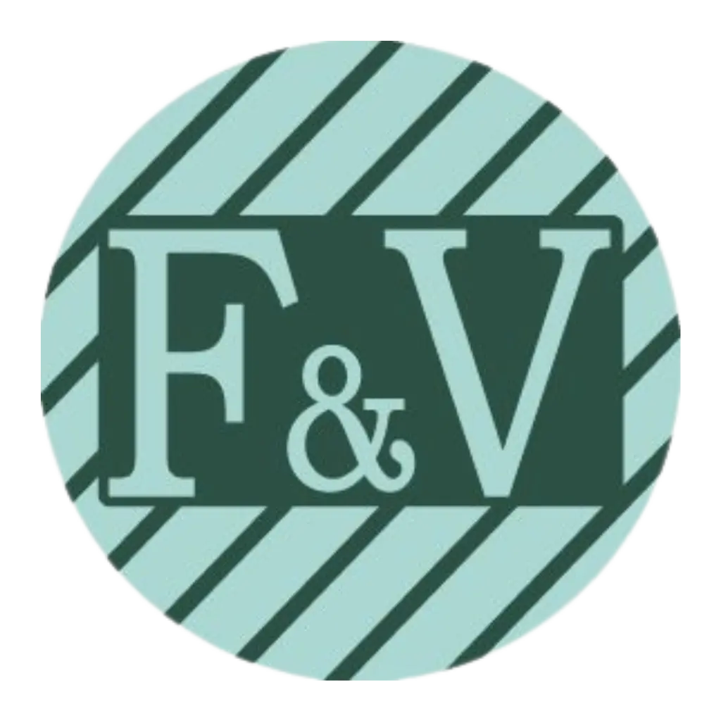 Frede & Vester's logo.