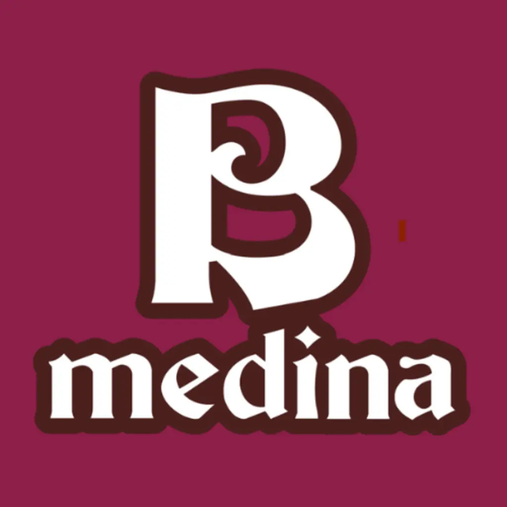 B Medina Takeaway logo.