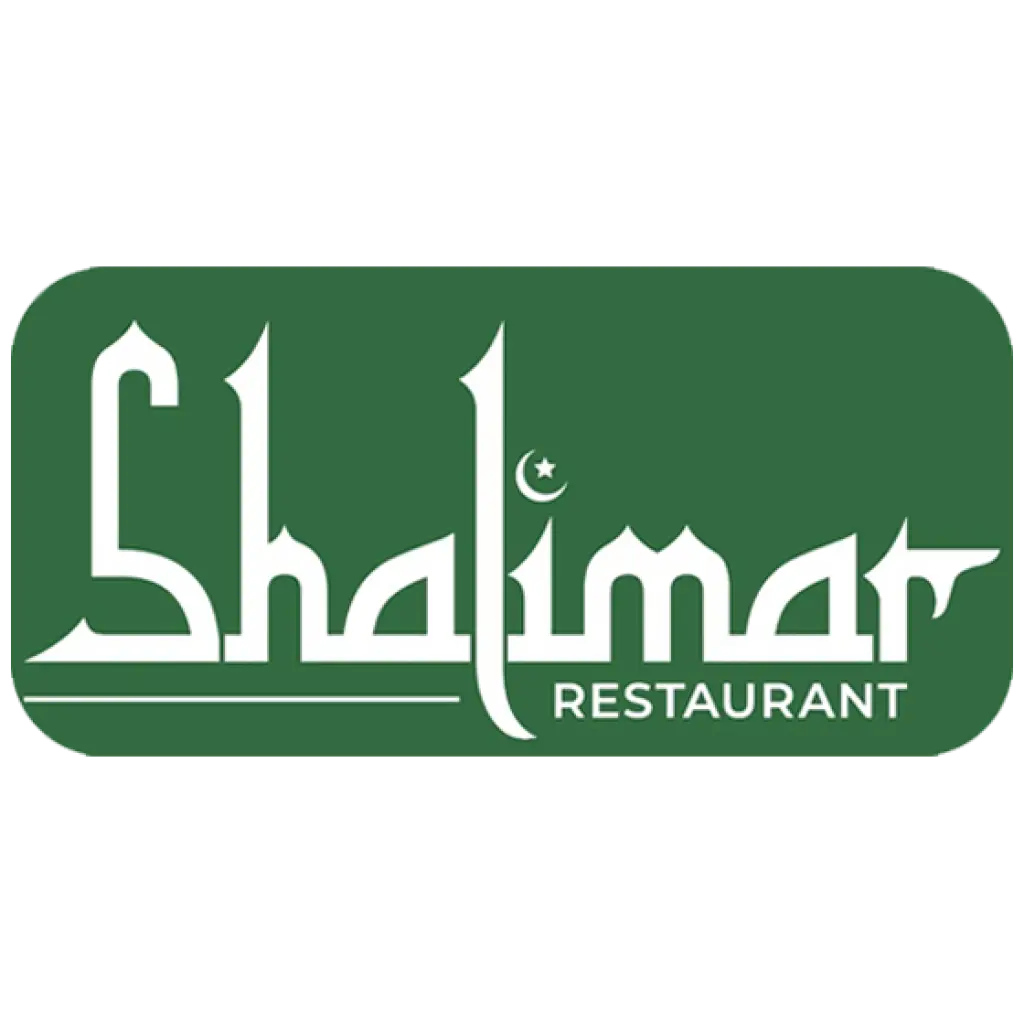 Shalimar Restaurant logo.