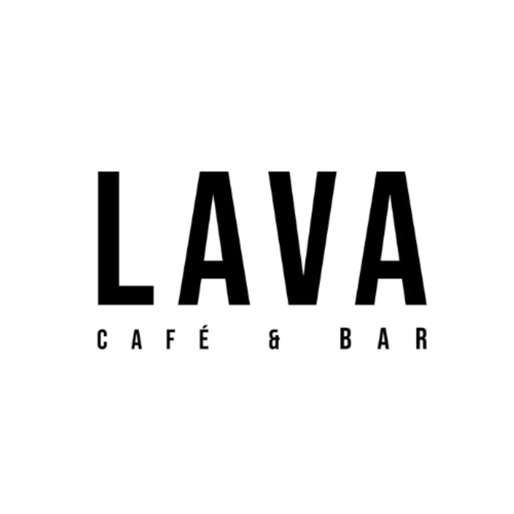 Cafe Lava logo.