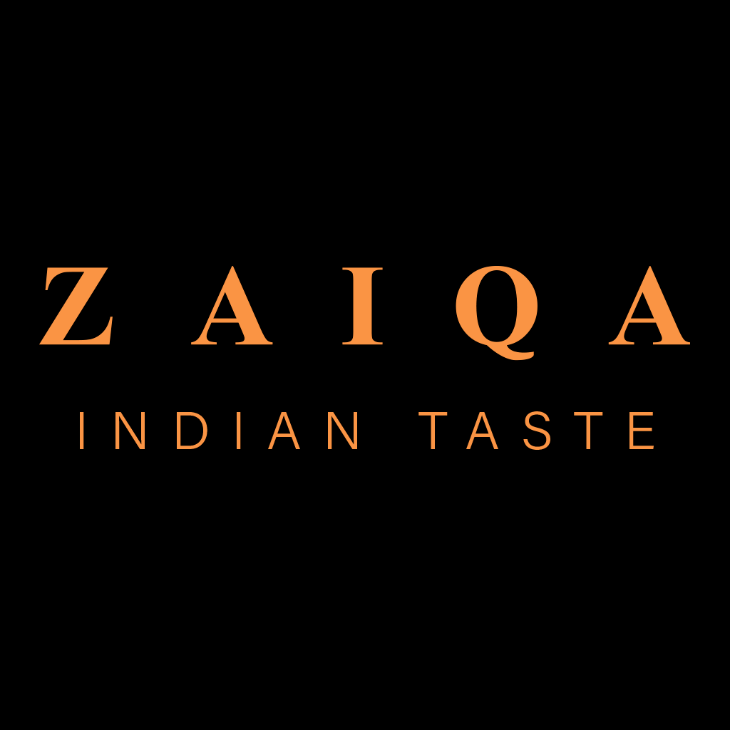 Zaiqa Indian Taste logo.