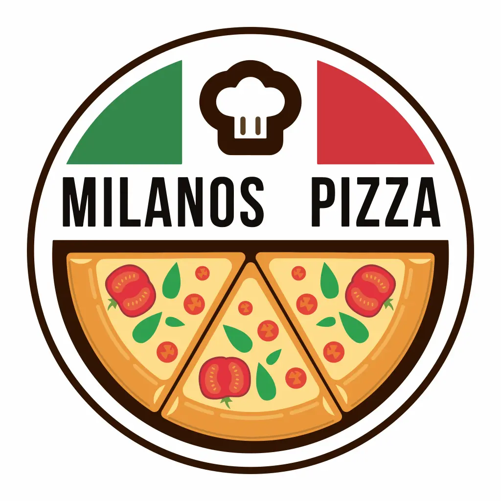 Milanos Pizza Hovedgård Logo