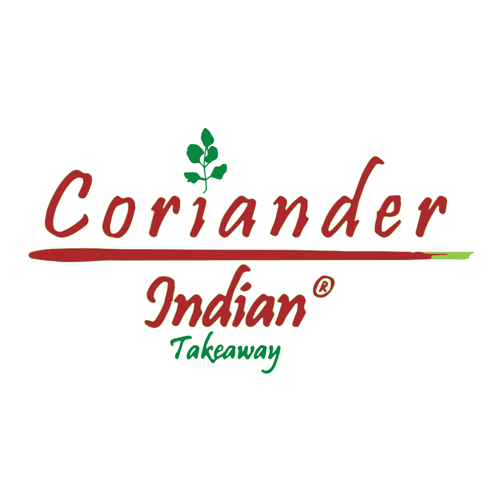 Coriander Indian Takeaway logo.