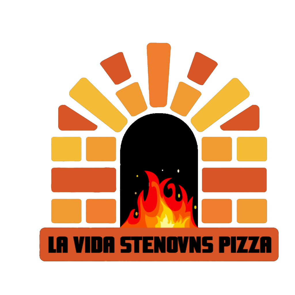 La Vida Stenovns Pizza Logo