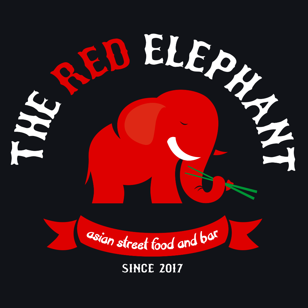 The Red Elephant Logo