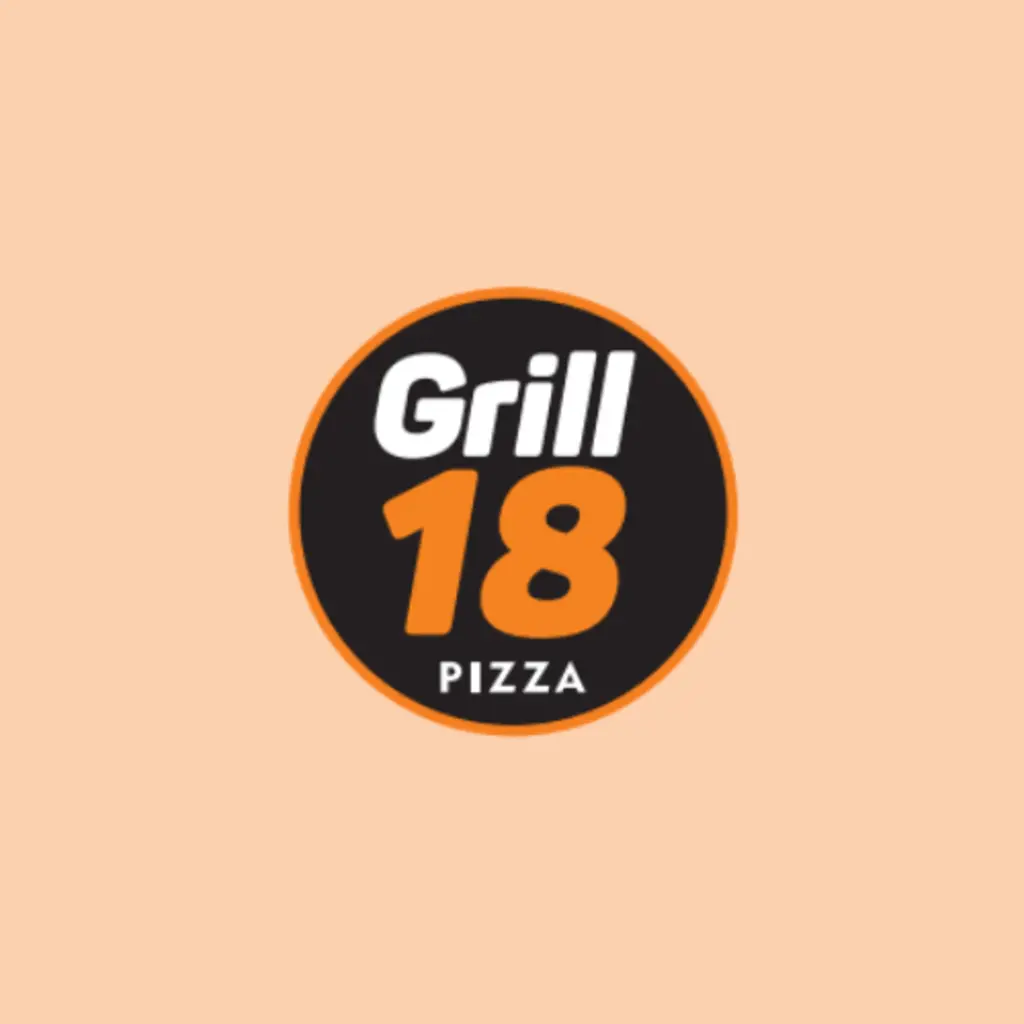 Grill18 - Pizzaria & Grillmad logo.